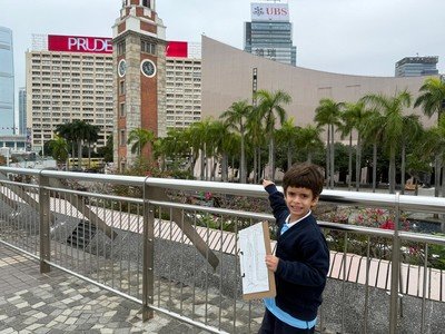 維港海旁寫生活動